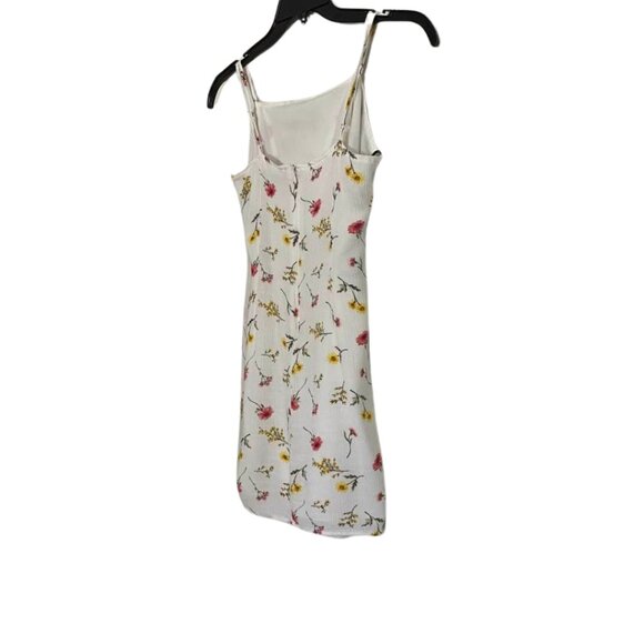 2 for $20 Forever 21 Floral Tie Wrap Mini Dress Feminine Summer Spring Small - Picture 6 of 16